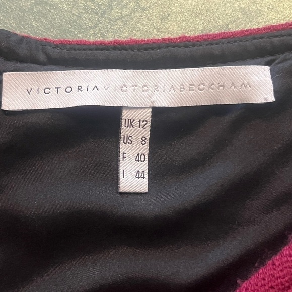 Victoria Beckham Burgundy Dress - Picture 9 of 16